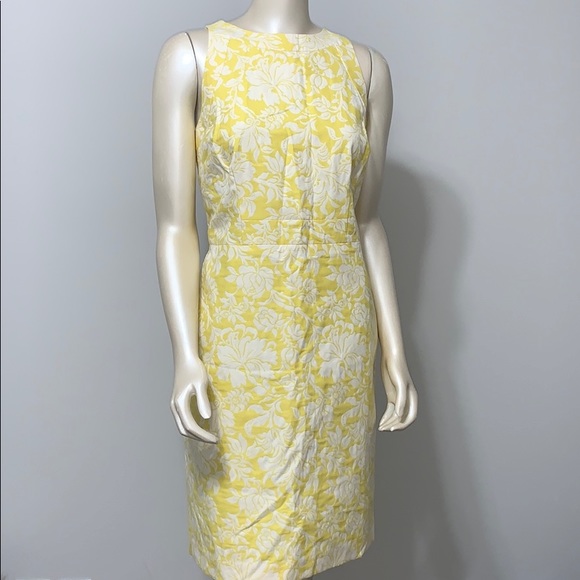 Ann Taylor Dresses & Skirts - ✨NWT✨ Ann Taylor yellow floral high neck dress